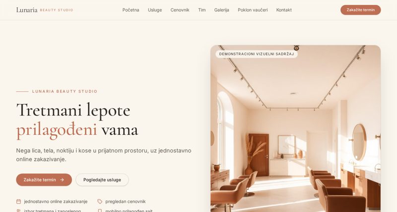 Lunaria Beauty Studio — Salon lepote